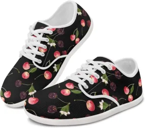 chaqlin Lace Up Sneakers for Women Wide Width Casual Work Business Dressy Shoes Classic Low Cut Barefoot Sneaker