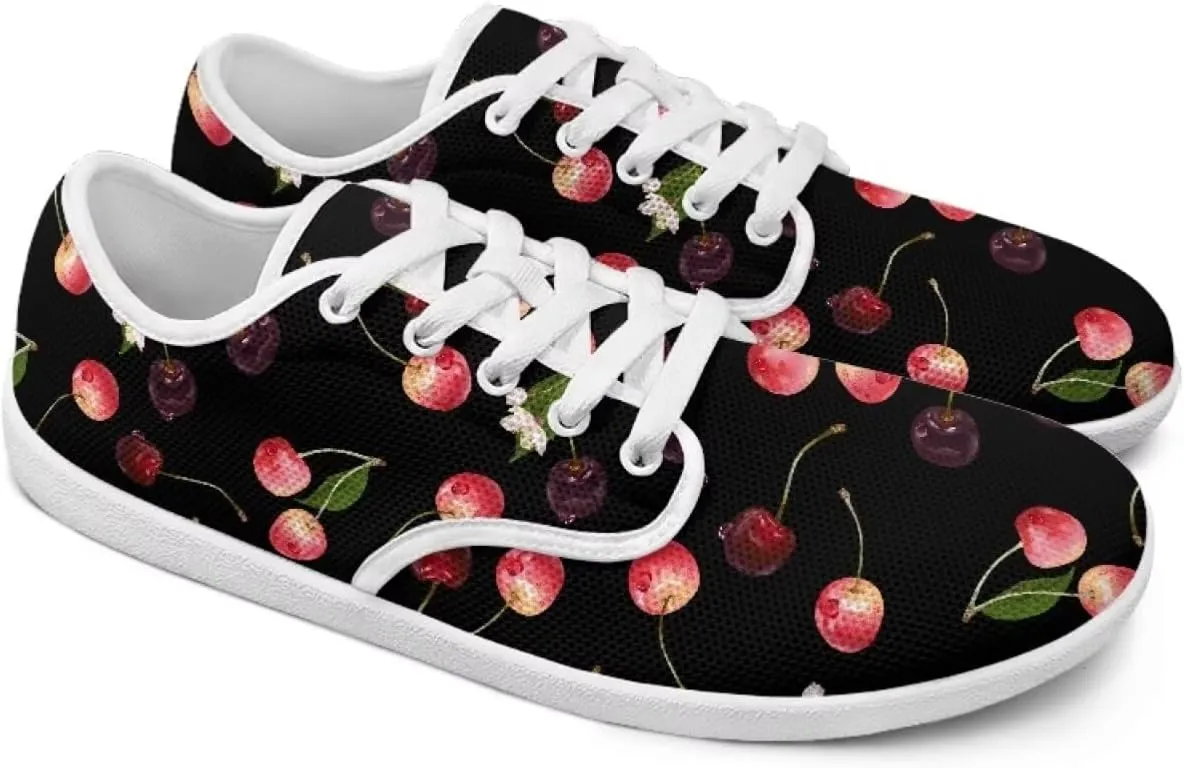chaqlin Lace Up Sneakers for Women Wide Width Casual Work Business Dressy Shoes Classic Low Cut Barefoot Sneaker
