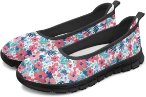 Coloranimal Loafers for Women Flats Shoes Walking Shoes Low Cut Mesh Flats Outdoor Comfort Womens Atthletic Shoes Casual Footwear