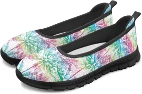 Coloranimal Loafers for Women Flats Shoes Walking Shoes Low Cut Mesh Flats Outdoor Comfort Womens Atthletic Shoes Casual Footwear