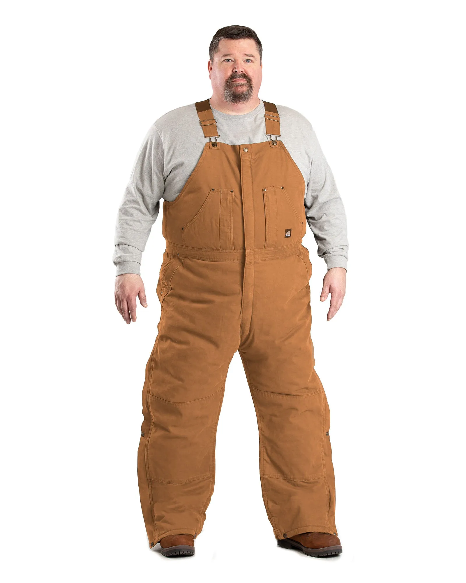 Heartland Insulated Washed Duck Bib Overall