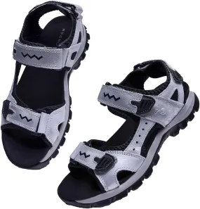 MGGMOKAY Women's Hiking Sandals Open Toe Outdoor Sports Sandals Casual Beach Sandals