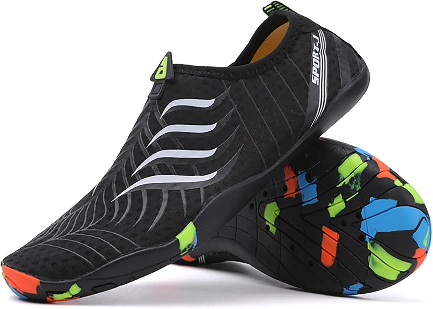 Water Shoes Mens Quick Dry Aqua Sock Water Shoes Hiking Men Extra Wide Water Shoes for Women Quick Drying Sports Aqua Shoes Non Slip Shoes for Beach Swim Pool River Boating Surf
